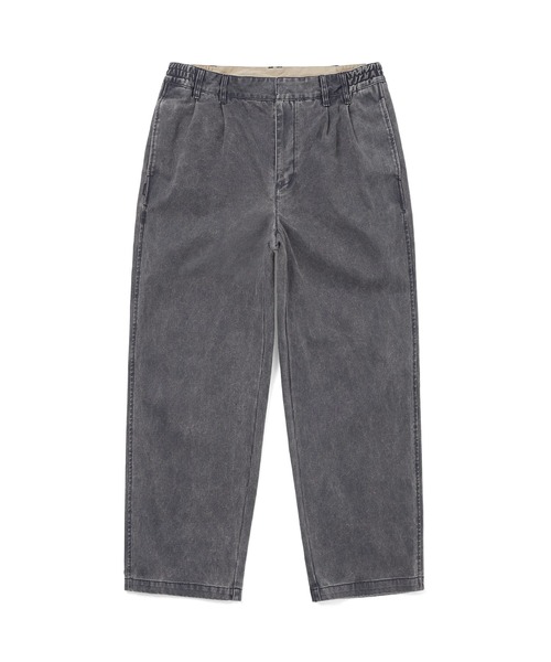 thisisneverthat(ディスイズネバーザット)の「Double Pleated Wide Pant(その他パンツ・メンズ・ダークオリーブ/ネイビー・L/M/S/XL)」の2枚目の写真