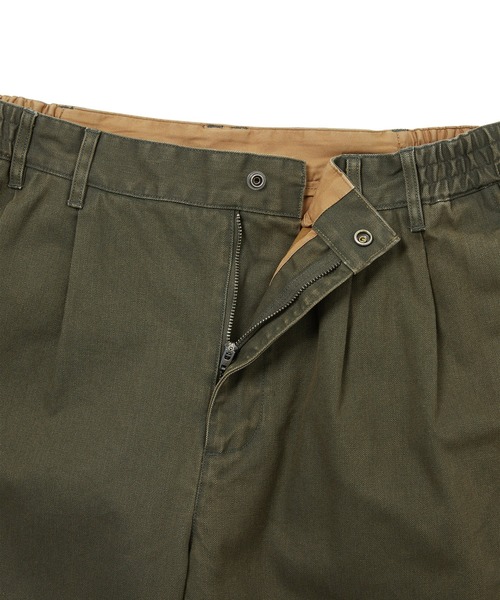 thisisneverthat(ディスイズネバーザット)の「Double Pleated Wide Pant(その他パンツ・メンズ・ダークオリーブ/ネイビー・L/M/S/XL)」の6枚目の写真