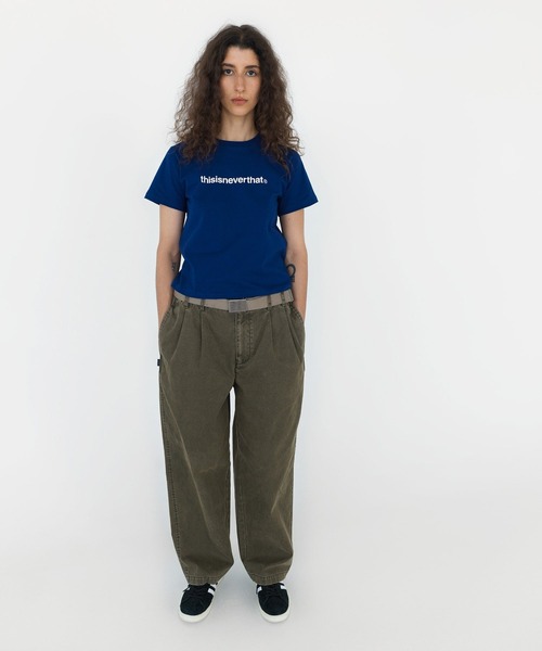 thisisneverthat(ディスイズネバーザット)の「Double Pleated Wide Pant(その他パンツ・メンズ・ダークオリーブ/ネイビー・L/M/S/XL)」の11枚目の写真
