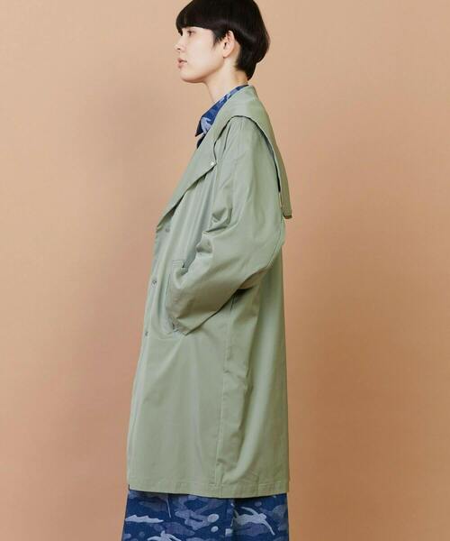 FRAPBOIS（フラボア）の「レイニーコート（その他アウター・レディース・ネイビー/カーキ・1/2）」の3枚目の写真