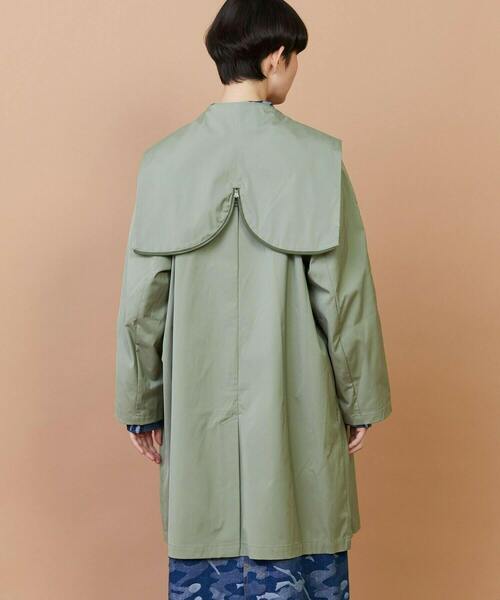 FRAPBOIS（フラボア）の「レイニーコート（その他アウター・レディース・ネイビー/カーキ・1/2）」の4枚目の写真