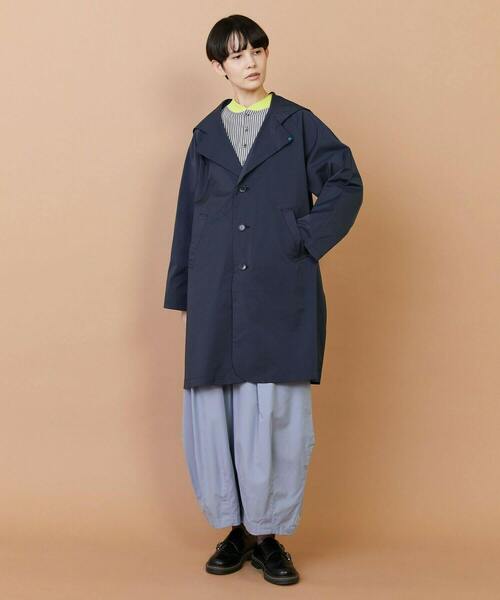 FRAPBOIS（フラボア）の「レイニーコート（その他アウター・レディース・ネイビー/カーキ・1/2）」の15枚目の写真