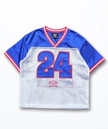 UMBRO（アンブロ）の「【umbro】別注フットボールシャツ/kids～Junior130-150cm（Tシャツ/カットソー）」