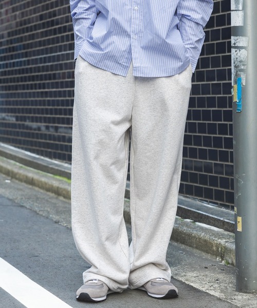 BAYFLOW(ベイフロー)の「【WEB限定】2WAYセミワイドスウェットパンツ / ドローコード / ストレートパンツ(スウェットパンツ・メンズ・グレー/ブラック/オートミール・SMALL/MEDIUM/LARGE)」の19枚目の写真