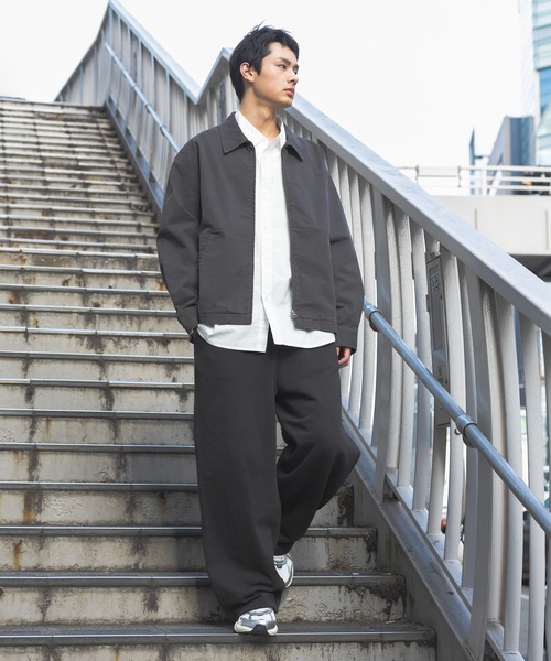 BAYFLOW(ベイフロー)の「【WEB限定】2WAYセミワイドスウェットパンツ / ドローコード / ストレートパンツ(スウェットパンツ・メンズ・グレー/ブラック/オートミール・SMALL/MEDIUM/LARGE)」の5枚目の写真