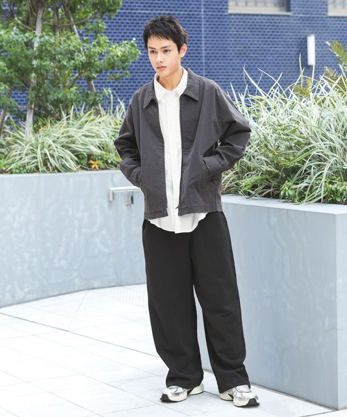 BAYFLOW(ベイフロー)の「【WEB限定】2WAYセミワイドスウェットパンツ / ドローコード / ストレートパンツ(スウェットパンツ・メンズ・グレー/ブラック/オートミール・SMALL/MEDIUM/LARGE)」の11枚目の写真