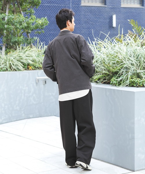 BAYFLOW(ベイフロー)の「【WEB限定】2WAYセミワイドスウェットパンツ / ドローコード / ストレートパンツ(スウェットパンツ・メンズ・グレー/ブラック/オートミール・SMALL/MEDIUM/LARGE)」の13枚目の写真