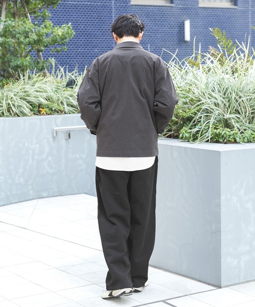 BAYFLOW(ベイフロー)の「【WEB限定】2WAYセミワイドスウェットパンツ / ドローコード / ストレートパンツ(スウェットパンツ・メンズ・グレー/ブラック/オートミール・SMALL/MEDIUM/LARGE)」の14枚目の写真