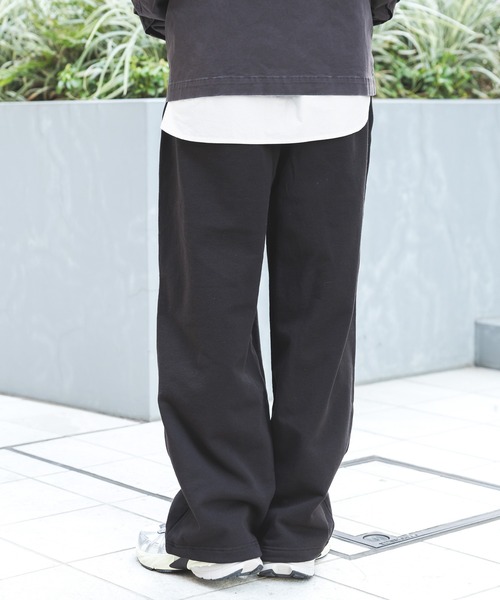 BAYFLOW(ベイフロー)の「【WEB限定】2WAYセミワイドスウェットパンツ / ドローコード / ストレートパンツ(スウェットパンツ・メンズ・グレー/ブラック/オートミール・SMALL/MEDIUM/LARGE)」の9枚目の写真