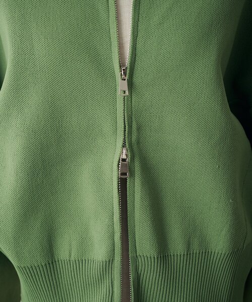 goocy（グーシー）の「アウトリンキングダブルZIPカーデ（カーディガン/ボレロ・レディース・ブラック/アイボリー/グリーン/ピンク・FREE）」の21枚目の写真