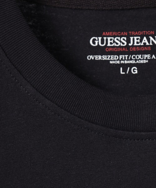 GUESS JEANS（ゲスジーンズ）の「Guess Jeans ミニトライアングル ワンポイント半袖Tシャツ（Tシャツ/カットソー・メンズ・ブラック・L）」の12枚目の写真