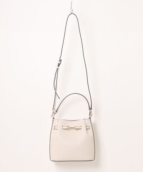 MICHAEL KORS(マイケルコース)の「CARSON SM CONV BKT XBODY Crossbody(ショルダーバッグ・レディース・ベージュ系・FREE)」の1枚目の写真