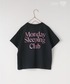 LOWRYS FARM（ローリーズファーム）の「Monday Sleeping Club ロゴプリントＴ 661480（Tシャツ/カットソー・150）」