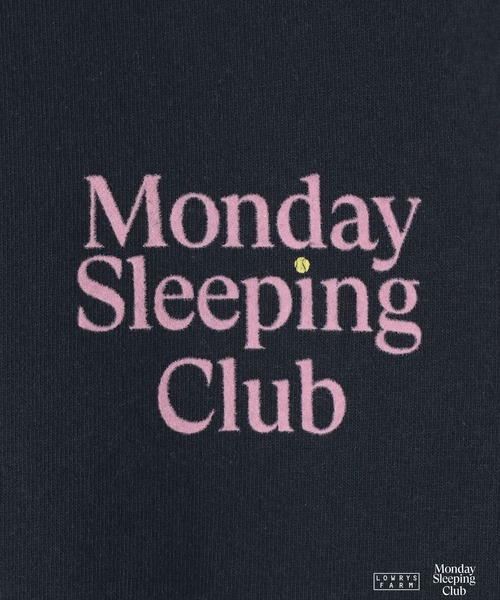 LOWRYS FARM（ローリーズファーム）の「Monday Sleeping Club ロゴプリントＴ 661480（Tシャツ/カットソー・キッズ・ネイビー/ホワイト/ブルー・150/140/130/120/110）」の22枚目の写真