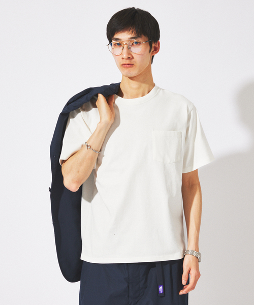 JOURNAL STANDARD（ジャーナルスタンダード）の「HEAT SHIELD / ヒート シールド 汗染み 防止 Tシャツ（Tシャツ/カットソー・メンズ・ピンク/ホワイト/グレー/ブラック系その他/サックスブルー・X-LARGE/LARGE/MEDIUM/SMALL）」の13枚目の写真