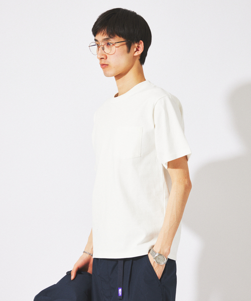 JOURNAL STANDARD（ジャーナルスタンダード）の「HEAT SHIELD / ヒート シールド 汗染み 防止 Tシャツ（Tシャツ/カットソー・メンズ・ピンク/ホワイト/グレー/ブラック系その他/サックスブルー・X-LARGE/LARGE/MEDIUM/SMALL）」の14枚目の写真