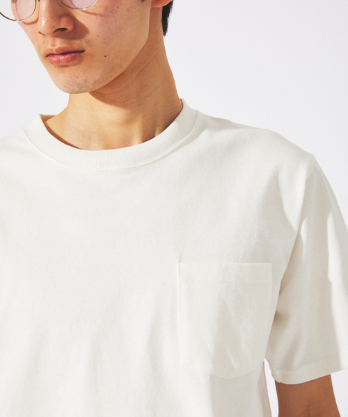 JOURNAL STANDARD（ジャーナルスタンダード）の「HEAT SHIELD / ヒート シールド 汗染み 防止 Tシャツ（Tシャツ/カットソー・メンズ・ピンク/ホワイト/グレー/ブラック系その他/サックスブルー・X-LARGE/LARGE/MEDIUM/SMALL）」の16枚目の写真