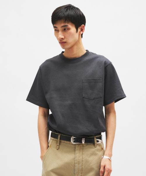 JOURNAL STANDARD（ジャーナルスタンダード）の「HEAT SHIELD / ヒート シールド 汗染み 防止 Tシャツ（Tシャツ/カットソー・メンズ・ピンク/ホワイト/グレー/ブラック系その他/サックスブルー・X-LARGE/LARGE/MEDIUM/SMALL）」の20枚目の写真