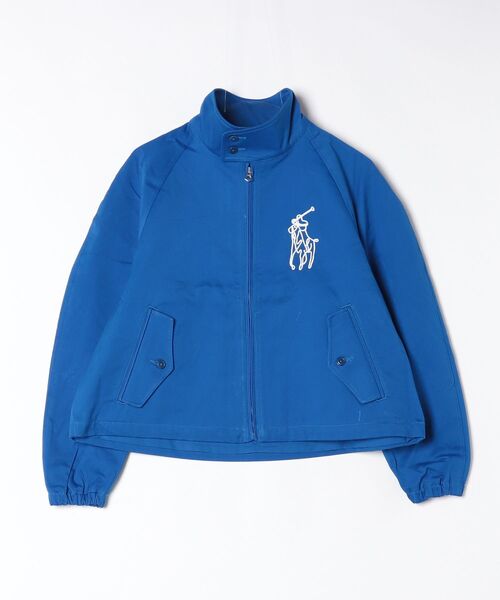Polo Ralph Lauren ライトブルー ジャケット　L エンブロイダリー コットン ツイル ジャケット（その他アウター