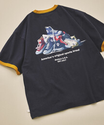 CONVERSE（コンバース）の「CONVERSE/コンバース 別注 シューズ バックプリント TEE（Tシャツ/カットソー）」