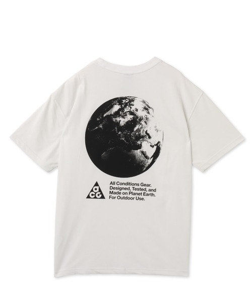 ACG(エィシージー)の「NIKE AS M ACG DF LSE 12MO CAMP SS TEE / ナイキ ACG DF LSE 12MO キャンプ T-シャツ 【SP】(Tシャツ/カットソー・メンズ・ホワイト/ブラック・S/M/L/XL/XXL)」の8枚目の写真
