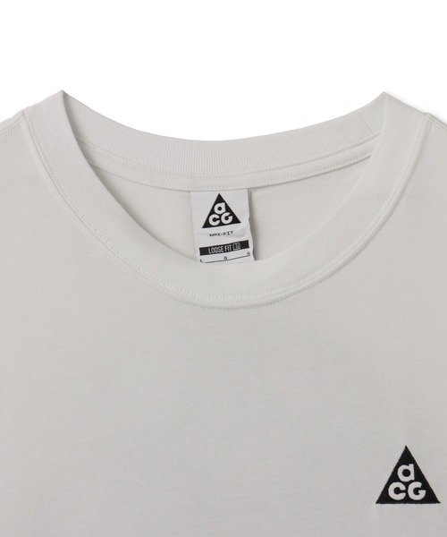 ACG(エィシージー)の「NIKE AS M ACG DF LSE 12MO CAMP SS TEE / ナイキ ACG DF LSE 12MO キャンプ T-シャツ 【SP】(Tシャツ/カットソー・メンズ・ホワイト/ブラック・S/M/L/XL/XXL)」の4枚目の写真