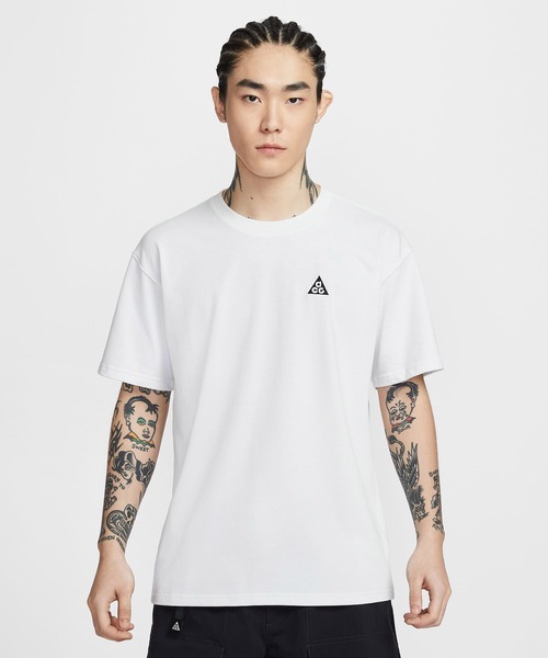ACG(エィシージー)の「NIKE AS M ACG DF LSE 12MO CAMP SS TEE / ナイキ ACG DF LSE 12MO キャンプ T-シャツ 【SP】(Tシャツ/カットソー・メンズ・ホワイト/ブラック・S/M/L/XL/XXL)」の3枚目の写真