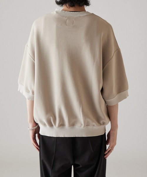 Lui's(ルイス)の「ピーチスキン半袖Tシャツ(Tシャツ/カットソー・メンズ・ブラック/ブラウン/ライトグレー・S/M)」の10枚目の写真