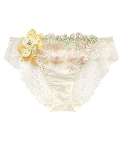 HIMICO（ヒミコ）の「ヒミコ 037シリーズ レギュラーショーツ M~L（ショーツ・レディース・ラベンダー/ブラック/アイボリー・LARGE/MEDIUM）」の2枚目の写真
