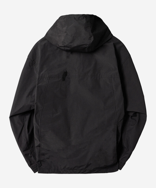 KALAPATTHAR(カラパタール)の「Nylon RIB Pullover Jacket - BLACK(ナイロンジャケット・メンズ・その他・MEDIUM/LARGE)」の4枚目の写真