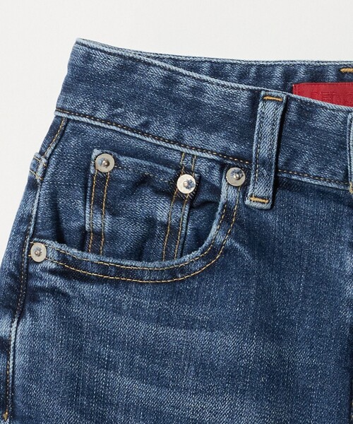 RED CARD TOKYO(レッドカード)の「【WEB限定】<RED CARD>35th Anniversary Wide デニムパンツ 3(デニムパンツ・レディース・コバルトブルー・21/20)」の4枚目の写真