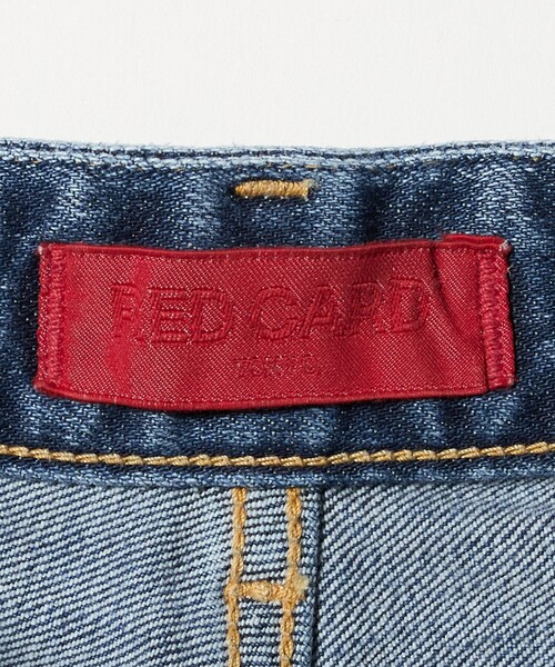 RED CARD TOKYO(レッドカード)の「【WEB限定】<RED CARD>35th Anniversary Wide デニムパンツ 3(デニムパンツ・レディース・コバルトブルー・21/20)」の12枚目の写真