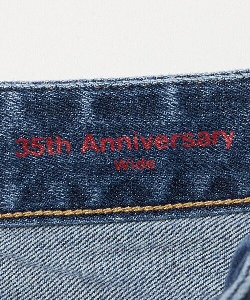 RED CARD TOKYO(レッドカード)の「【WEB限定】<RED CARD>35th Anniversary Wide デニムパンツ 3(デニムパンツ・レディース・コバルトブルー・21/20)」の13枚目の写真