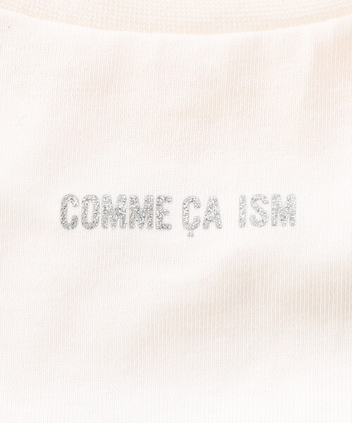 COMME CA ISM（コムサイズム）の「ギンガムチェック キャミソールセットTシャツ(ベビーサイズ)（Tシャツ/カットソー・キッズ・ブラック・80-90cm）」の10枚目の写真