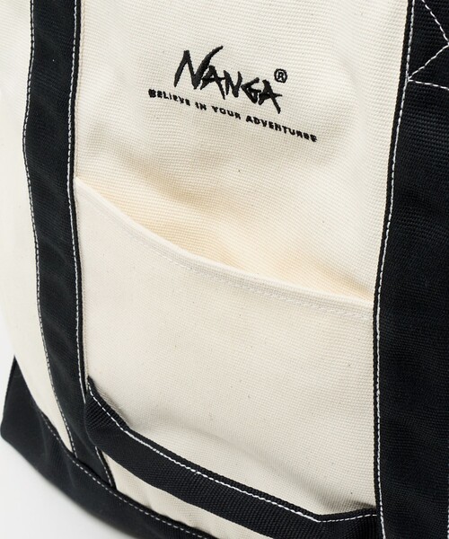 NANGA（ナンガ）の「＜NANGA＞ CNVS TOTE/バッグ（トートバッグ・メンズ・ホワイト・FREE）」の11枚目の写真