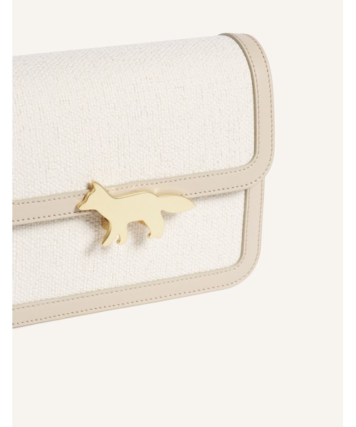 Maison Kitsune(メゾンキツネ)の「EDIE BAG(ショルダーバッグ・レディース・オートミール・U)」の5枚目の写真