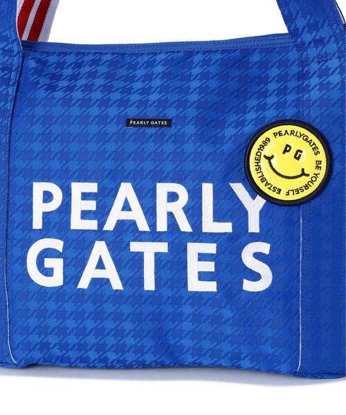 PEARLY GATES(パーリーゲイツ)の「【PEARLY GATES】【PG is PG】ロッカーバッグ (UNISEX)(トートバッグ・レディース・ブルー/ホワイト・FREE)」の5枚目の写真