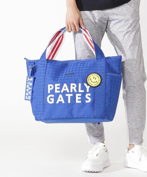 PEARLY GATES(パーリーゲイツ)の「【PEARLY GATES】【PG is PG】ロッカーバッグ (UNISEX)(トートバッグ・レディース・ブルー/ホワイト・FREE)」の13枚目の写真