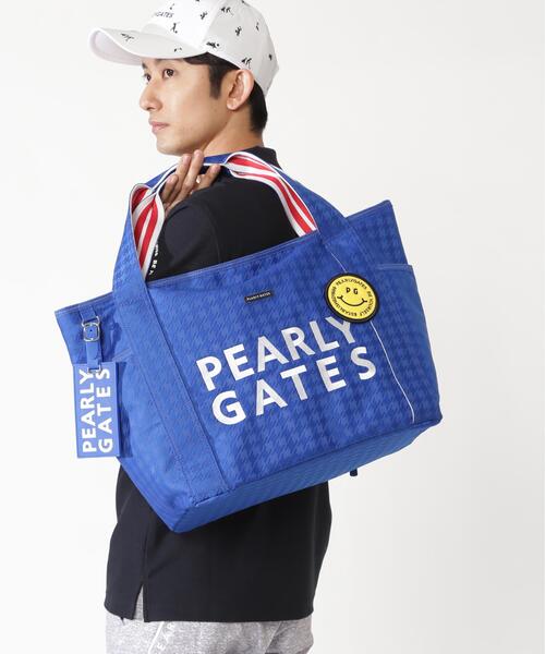 PEARLY GATES(パーリーゲイツ)の「【PEARLY GATES】【PG is PG】ロッカーバッグ (UNISEX)(トートバッグ・レディース・ブルー/ホワイト・FREE)」の14枚目の写真