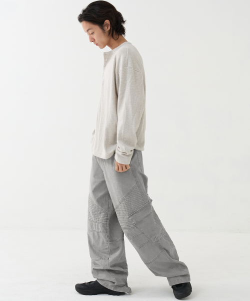 NOUN（ノウン）の「washed biker cargo pants (gray)（その他パンツ・メンズ・その他・1/0/2）」の3枚目の写真