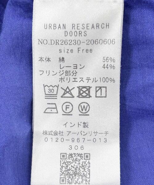 URBAN RESEARCH DOORS(アーバンリサーチドアーズ)の「ピンタックギャザーワンピース(ワンピース・レディース・ブラック/ロイヤルブルー/ブラウン・FREE)」の16枚目の写真