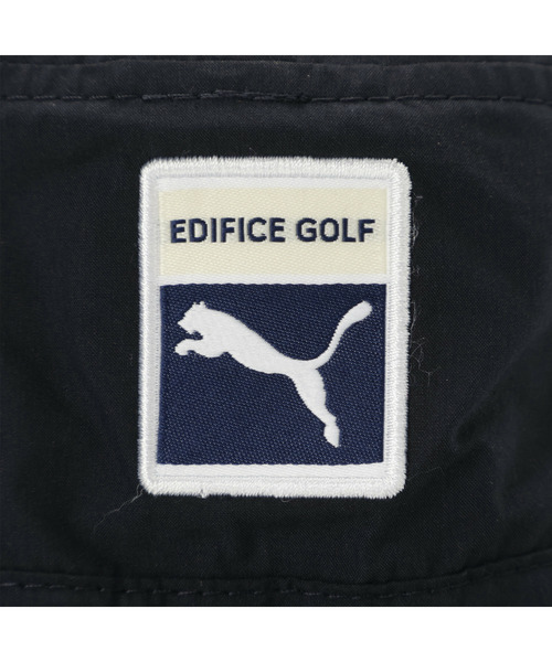PUMA（プーマ）の「PUMA プーマ ユニセックス ゴルフ PUMA x EDIFICE パッカブル ハット PUMA x EDIFICE（ハット・メンズ・ネイビー・フリー）」の4枚目の写真