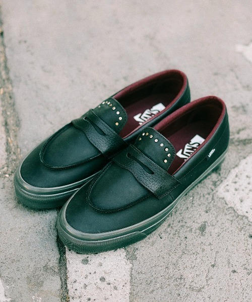 VANS(バンズ)の「PREMIUM LOAFER 53 VN000VATBLK(ローファー・メンズ・ブラック・12/11/10h/10/9h/9/8h/8/7h/7/6h/6/5h/5)」の2枚目の写真