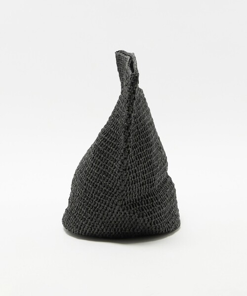 MARW UNITED ARROWS(マルゥ ユナイテッドアローズ)の「<MARW UNITED ARROWS>ニッティング ラウンド バッグ(ハンドバッグ・レディース・ブラック・FREE)」の2枚目の写真