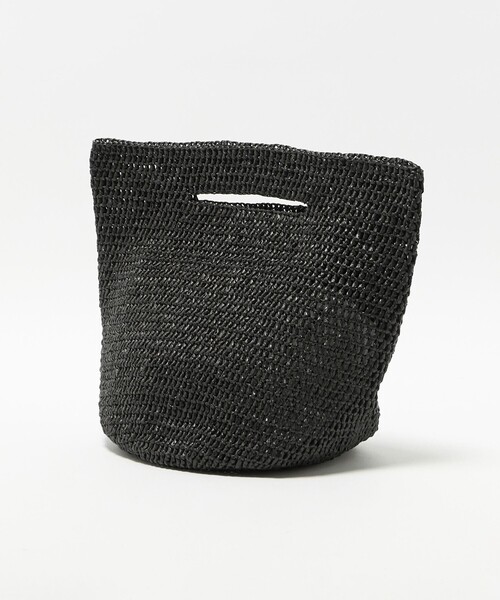 MARW UNITED ARROWS(マルゥ ユナイテッドアローズ)の「<MARW UNITED ARROWS>ニッティング ラウンド バッグ(ハンドバッグ・レディース・ブラック・FREE)」の4枚目の写真