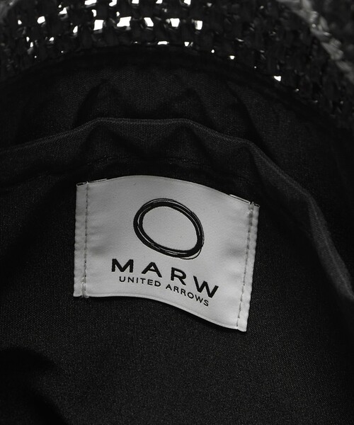 MARW UNITED ARROWS(マルゥ ユナイテッドアローズ)の「<MARW UNITED ARROWS>ニッティング ラウンド バッグ(ハンドバッグ・レディース・ブラック・FREE)」の8枚目の写真