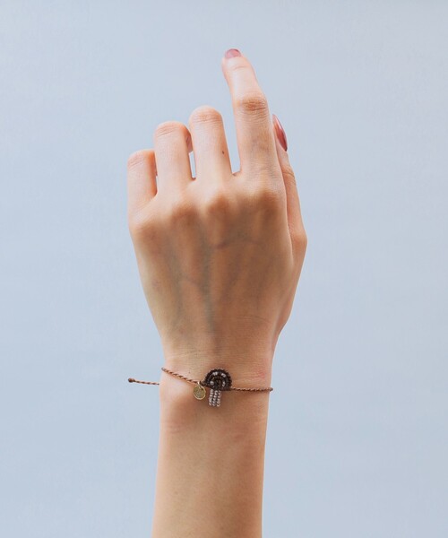 bpr BEAMS(ビーピーアール ビームス )の「【別注】OJO DE MEX / Macrame Bracelet(ブレスレット・レディース・その他1/その他/その他2/その他4/その他5/その他6/その他7/その他3・ONE SIZE)」の4枚目の写真