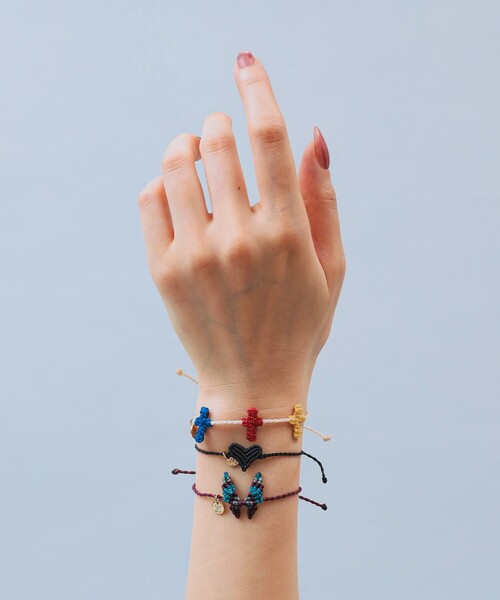 bpr BEAMS(ビーピーアール ビームス )の「【別注】OJO DE MEX / Macrame Bracelet(ブレスレット・レディース・その他1/その他/その他2/その他4/その他5/その他6/その他7/その他3・ONE SIZE)」の9枚目の写真