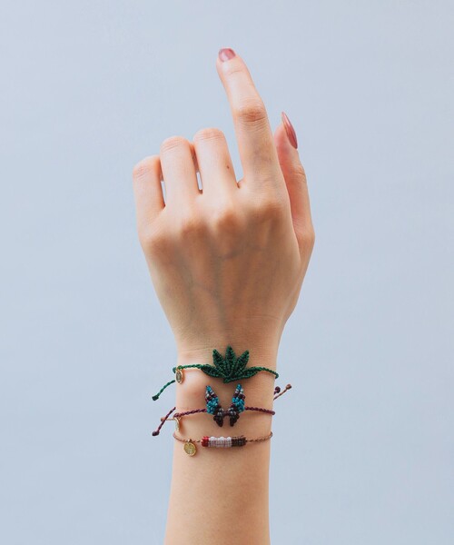 bpr BEAMS(ビーピーアール ビームス )の「【別注】OJO DE MEX / Macrame Bracelet(ブレスレット・レディース・その他1/その他/その他2/その他4/その他5/その他6/その他7/その他3・ONE SIZE)」の10枚目の写真
