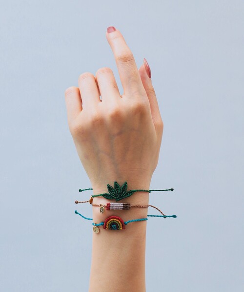 bpr BEAMS(ビーピーアール ビームス )の「【別注】OJO DE MEX / Macrame Bracelet(ブレスレット・レディース・その他1/その他/その他2/その他4/その他5/その他6/その他7/その他3・ONE SIZE)」の11枚目の写真